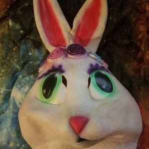 Lisa frank Halloween bunny mask